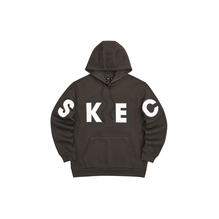 Skechers Colorful Sweatshirts Men's Hooded (Non-detachable) Moderate L321M179