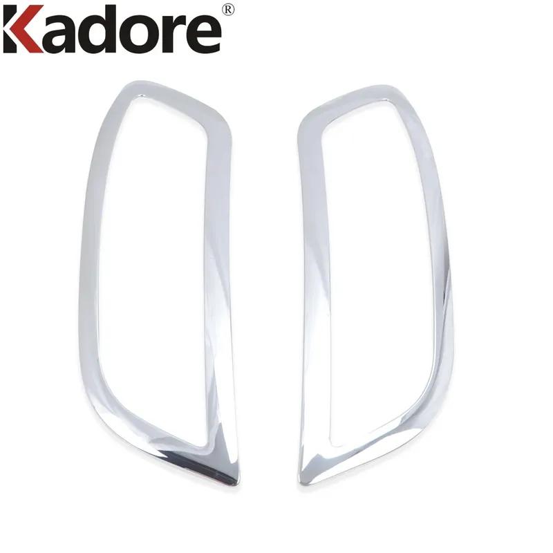 For Hyundai Venue      2024 Chrome Car Front Fog Light Lamp Cover Trim Head Foglight Bezel Trims Accessories