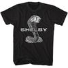 Carroll Shelby Amerikanische Legende Weißes Shelby Cobra Logo Herren T-Shirt