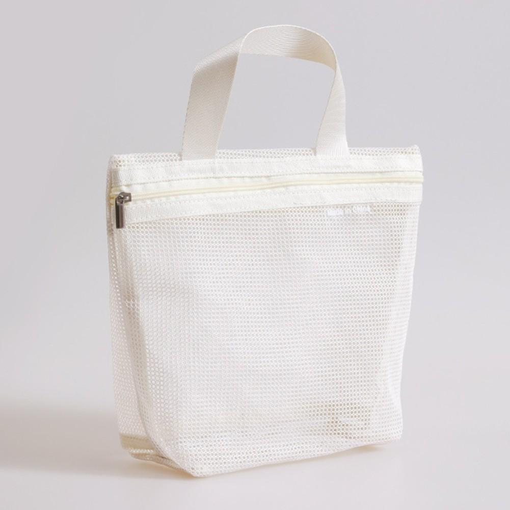 Large Capacity Mesh Makeup Bag Toiletry Storage Bag