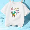 2025 I Love Malaysia Kids T-Shirt with Patriotic Slogan for Hari Merdeka Celebration Events