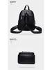 Versatile Women's PU Leather Backpack Handbag – Large Capacity, Casual Schoolbag