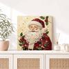 DIY Pearl Diamond Painting Art Kit with Frame Santa Claus. Home Wall Decor Craft Kit. Wall Decoration Holiday Gift