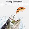 Lure Bait with 3D Simulated Eyes Bright Color Realistic Looking Artificial Lure Bait Swimbait with Treble Hook Fishing Gear