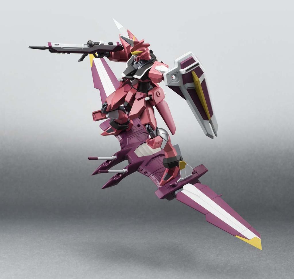 TAMASHII NATIONS ROBOT SPIRITS Mobile Suit Gundam SEED Justice Approximately ABS Action Figure [SIDE MS] Gundam, 140mm, & PVC, Pre-painted