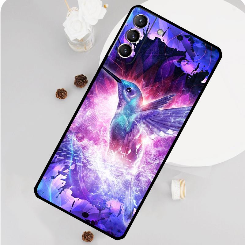 Hummingbird Phone Case For Samsung Galaxy S24 S26 Ultra S20 S21 S22 S23 S25 Plus S10 S25 FE Funda Cover