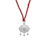 990 Sterling Silver Lucky Lock Pendant Necklace for Girls - Elegant, Durable, and Perfect Birthday Gift