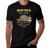 Newtons First Law Funny Physics Joke TShirt Casual Graphic Print Tee TShirt