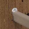 Kleiderschrank mit Regal und Stauraum Altholz-Optik 77 x 48 x 102 cm