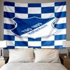 Hoffen-heim Wappen bedruckte Wandteppich, Stoff Wandteppich Wandbehang Dekoration für Schlafzimmer, Wohnzimmer, Studentenwohnheim Heimparty Fan Geschenke