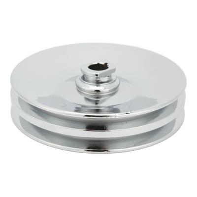Puleggia Pompa Servosterzo con Sede Chiavetta Albero 5/8in Doppia Scanalatura 26028613 per Motore SBC BBC 350 454