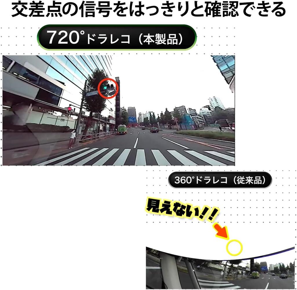 KEIYO Dash Front and Minimizes Blind Spots from Inside the WDR Support for Nighttime GPS for Map Includes Recording Plate and SD Set Product Cam,