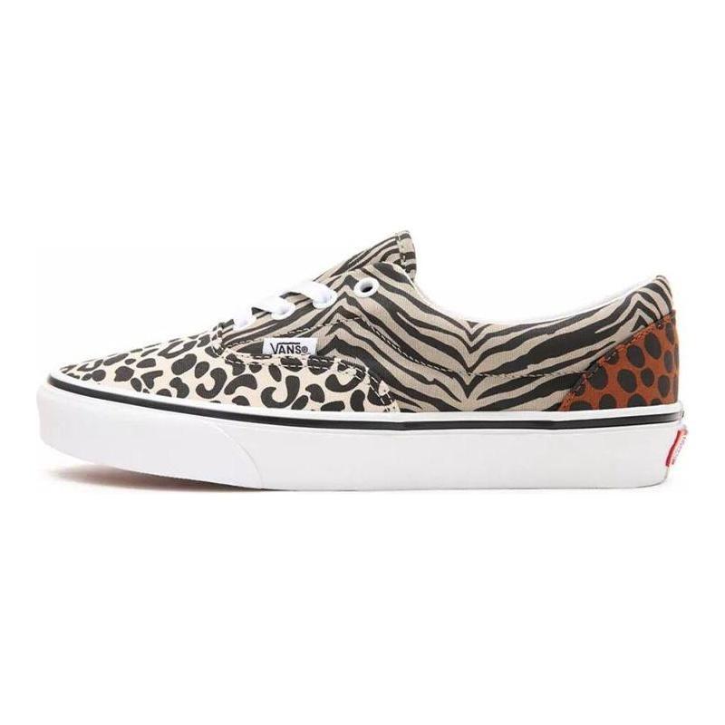 Vans Era Comfort Casual Wear Resistant Breathable Low Top Unisex Skate Shoes Leopard Print VN0A54F19M7 36.5