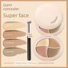 Xiaoyu Haitang Recommends Four-Color Concealer To Cover Dark Circles, Spots, Freckles, Tear Troughs, Moisturizes Without Caking, Suitable for Students