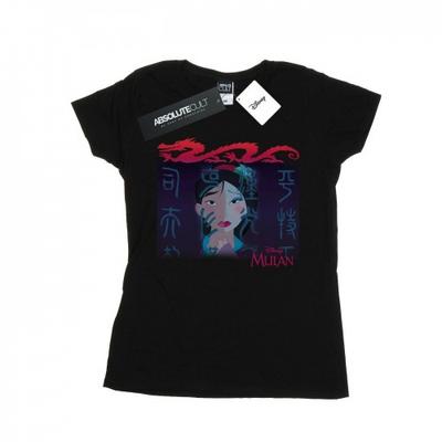 Womens/Ladies Mulan Geisha Face Cotton T-Shirt