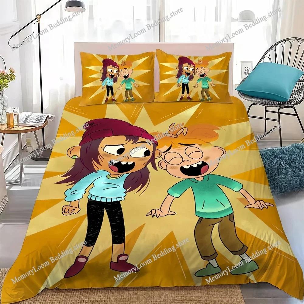 New Cartoon W-Wylde-Pak Duvet Cover Set Home Style Bedding Soft Laundry Cotton Bed Student Dormitory Gift Home Textileextile