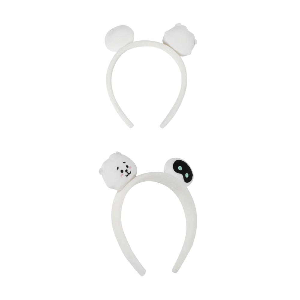 BTS ウット Wootteo X RJ HEAD BAND カチューシャ BTS JIN - WOOTTEO X RJ HEAD BAND (WHITE) – K-COSMO
