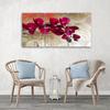 Three Piece Picture Canvas Print Orchid Flowers Pink
