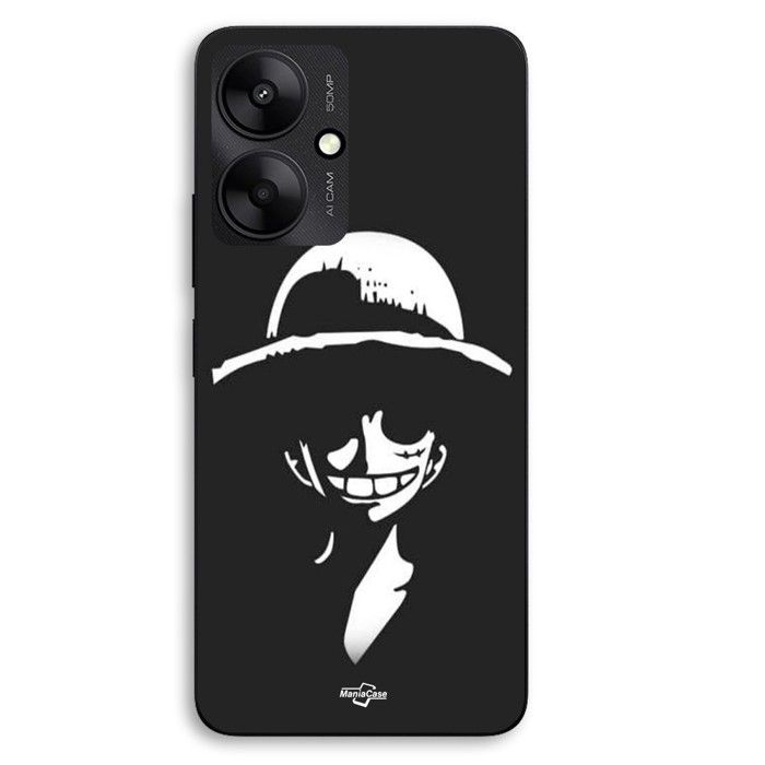 Coque Pour Xiaomi Redmi 13C 5g Monkey D.Luffy black and white Maniacase