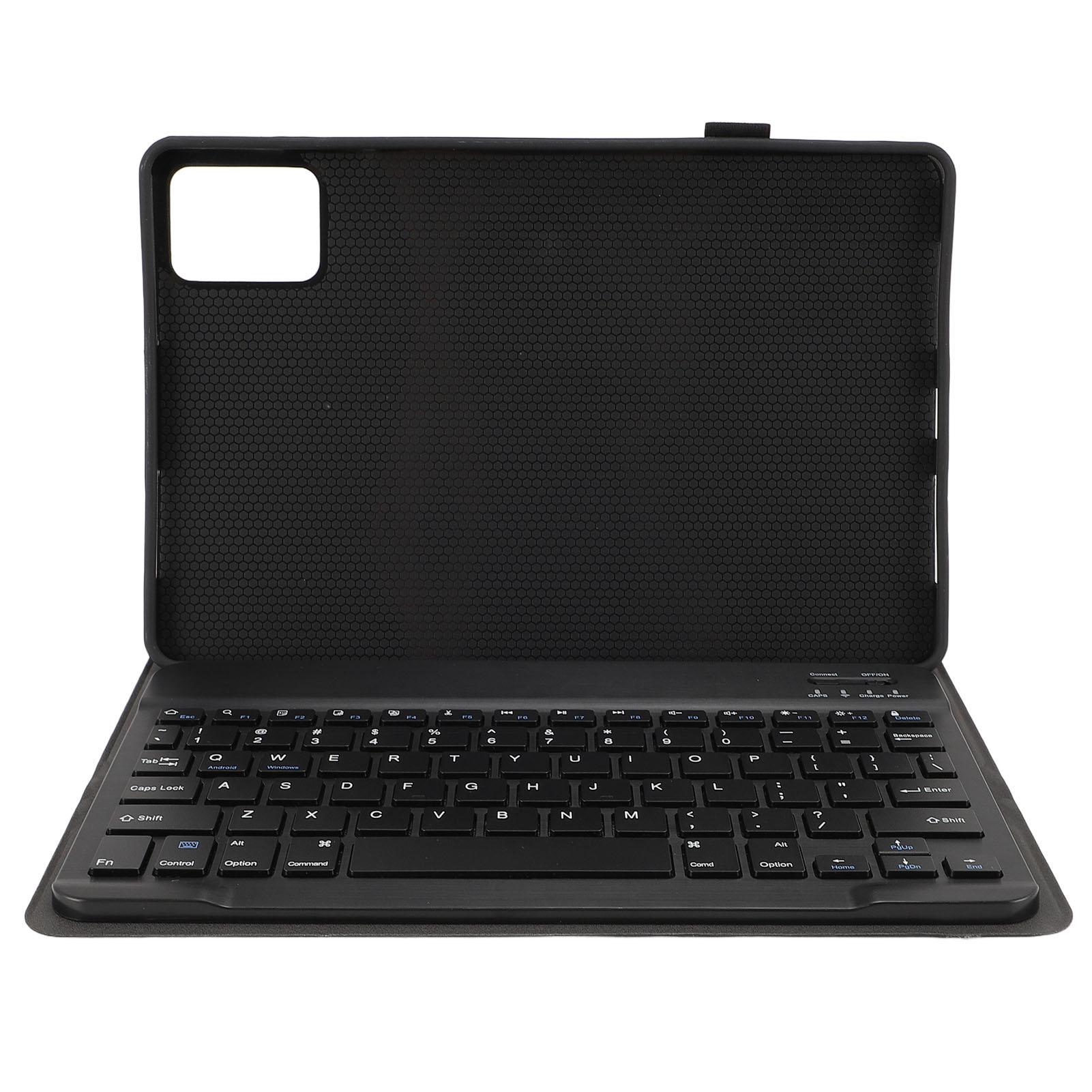 

Чехол-клавиатура для планшета 11 дюймов, сверхтонкий, легкий, защитный чехол со съемным Bluetooth чёрный