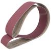 10 PCS Abrasive Sanding Belt Circular Grinding Belt 1220x50mm Aluminum Oxide GXK51 B(120#)