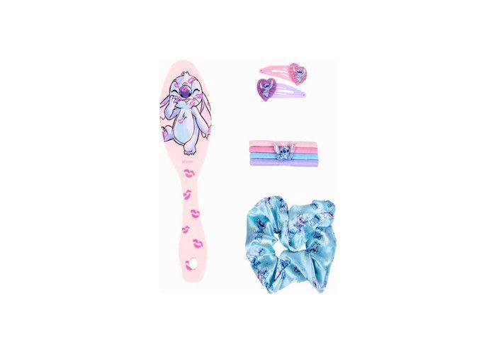 Coffret Accessoires Cheveux - Disney - Lilo et Stitch - Peigne et Pinces - Élastiques Colorés - Enfant