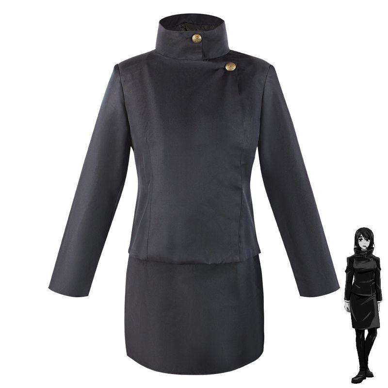 Jujutsu Kaisen Cosplay Costumes: Gojo Satoru, Geto Suguru, Kugisaki Nobara, and Ena Ogiri Cosplay Outfits