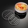Thicken Stainless Steel Steaming Racks Rust-proof Egg Steaming Tray Food Steamer Shelf  Baking