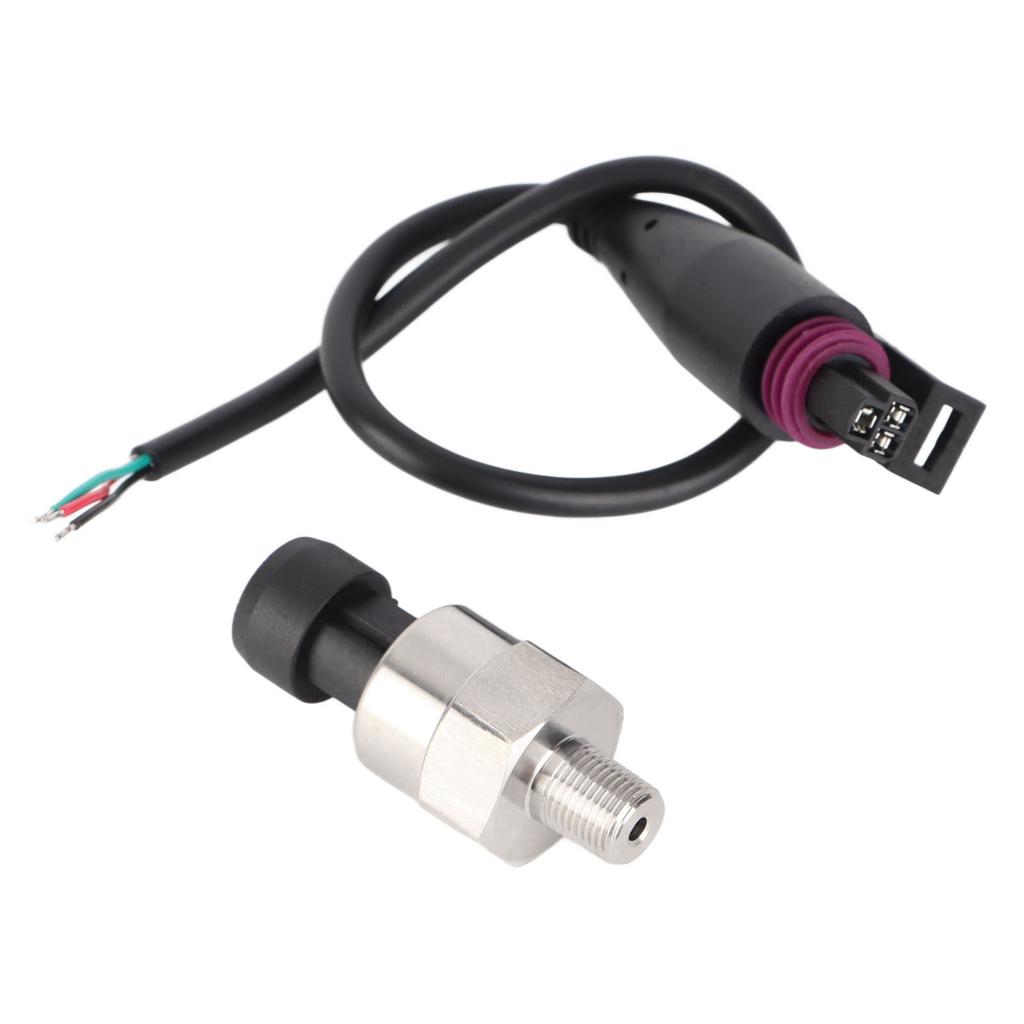 Αισθητήρας Μετατροπέα Πίεσης Αποστολέας Ανοξείδωτος για Λάδι Καύσιμο Αέρα Νερό (100 PSI)