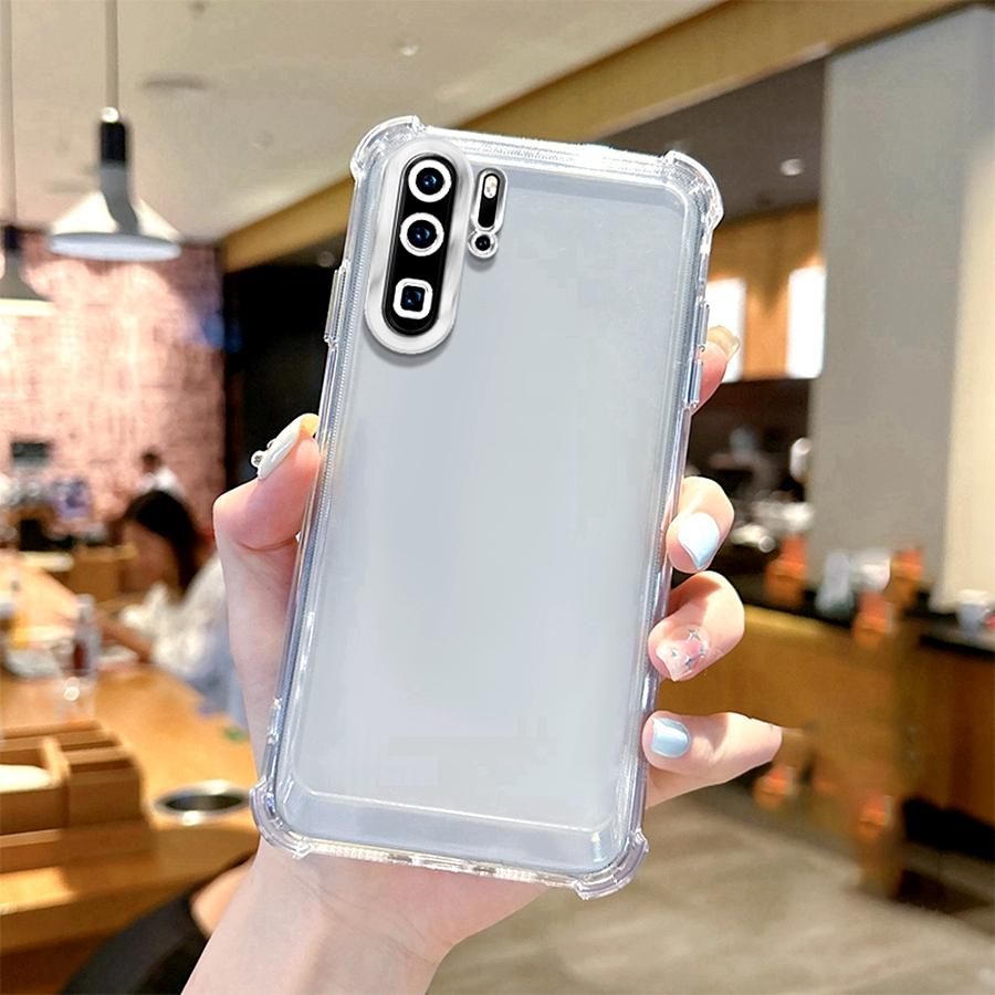 Airbag Shookproof Lens Case For Honor 20S 20 Lite 50 SE Magic 4 5 6 7 Pro Huawei P Smart P60 P30 P40 P50 Plating Silicone Cover