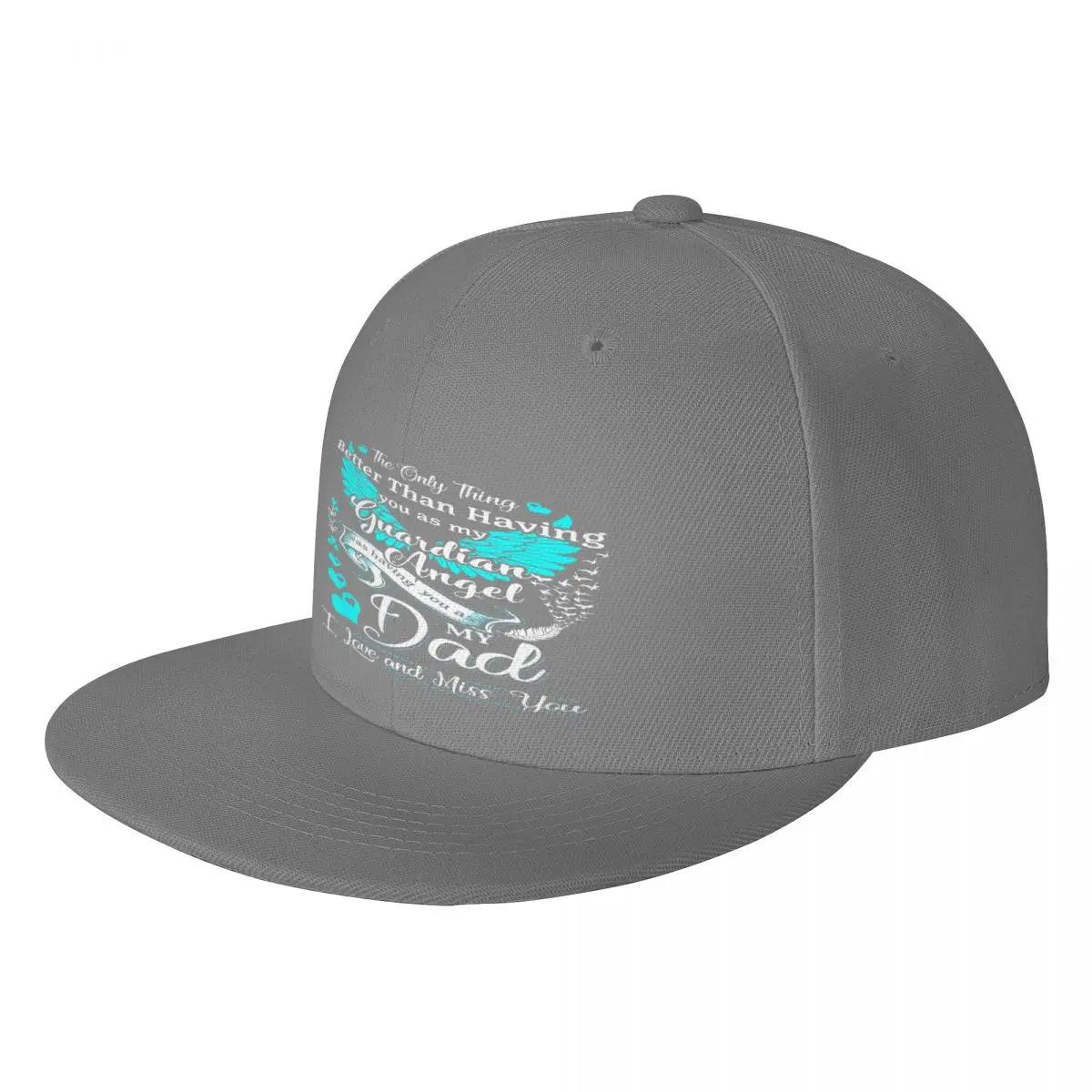 My Dad Is My Guardian Angel Missing My Dad Cap Unisex Unisexs Hats Hats For Unisex Womens Baseball Cap Unisex Hat Baseball Cap One Size