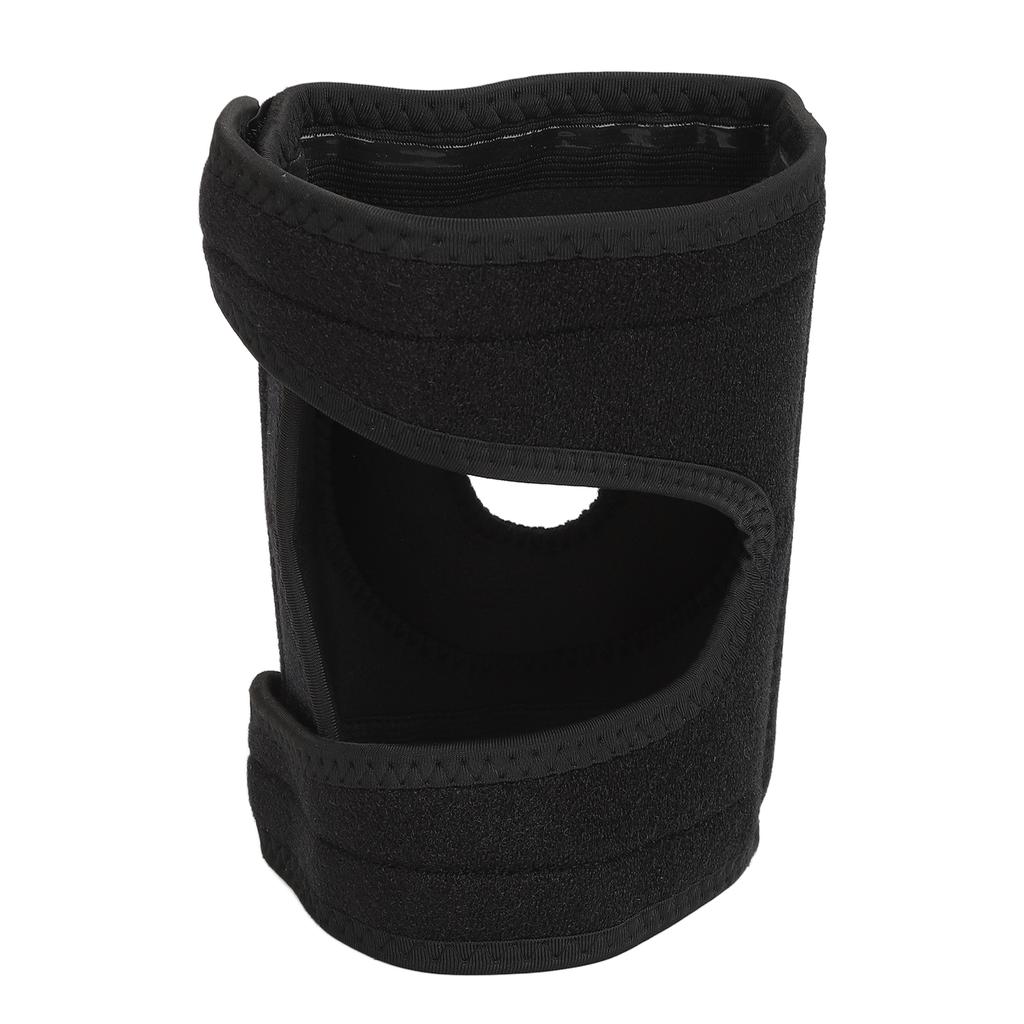 Sports Knee Brace Breathable Soft Rubber Knee Stabilizer Adjustable Knee Support for Running Basketball Trainning