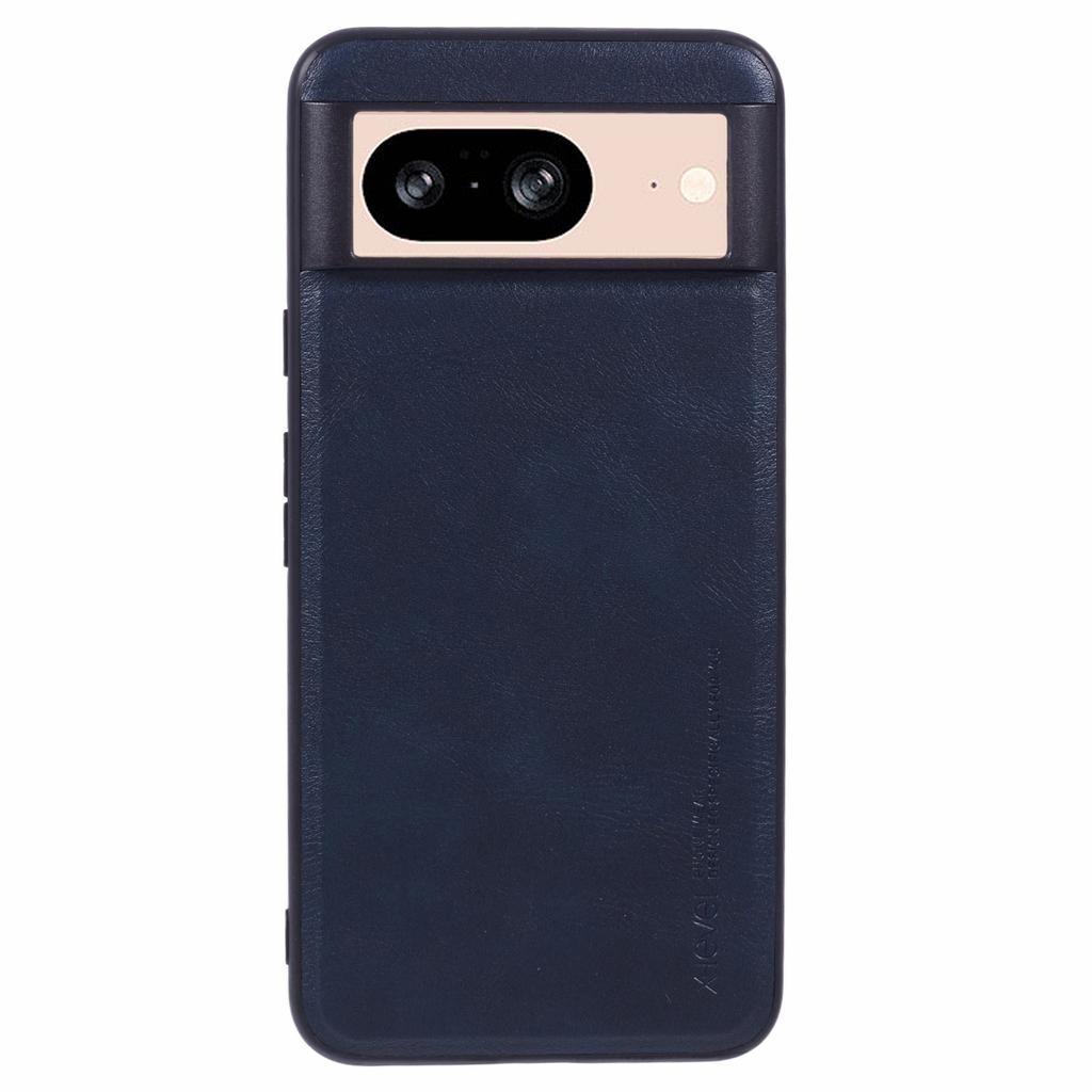 Bojue-3 Series For Google Pixel 8a Case PU Leather Coated PC+TPU Anti-Scratch Cover