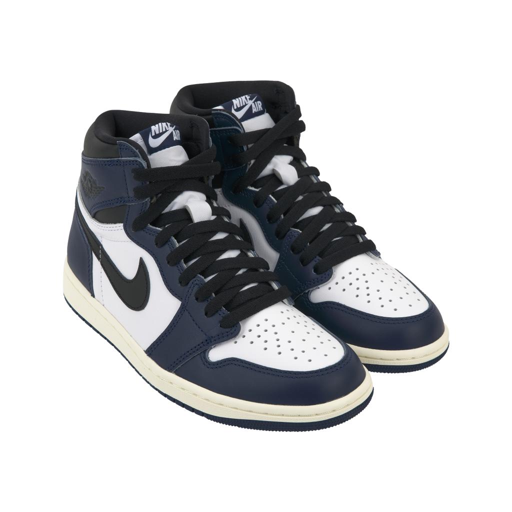 Air Jordan 1 Retro High OG Midnight Navy Men Sneakers Blue Black White DZ5485-401