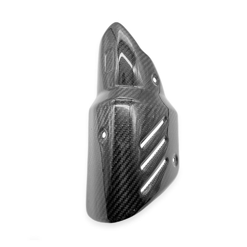 Motorcycle Carbon Fiber Exhaust Muffler Pipe Protector Heat Shield Guard For MT07 MT09 MT10 FZ10 R3 ZX4R ZX6R ZX4RR Z400 CBR5