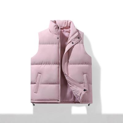 Winter New Men's Vest Jacket Vest Warm and Thickened Versatile Trendy Casual Cotton Vest Men's Jacket