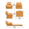 Sofa Chair with Adjustable Backrest for Playroom