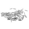 200pcs Crimping Loop Sleeve Various Sizes From 1.0mm - 2.0mm 1.4x8mm