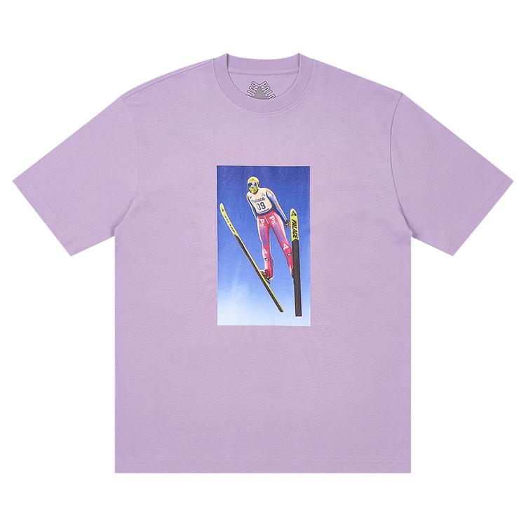 

Palace Футболка Lift Off светло-фиолетового цвета унисекс-топы P25TS291 L
