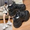 Women's 2025 Autumn Platform Dad Sneakers - Trendy European Style with Height Boost