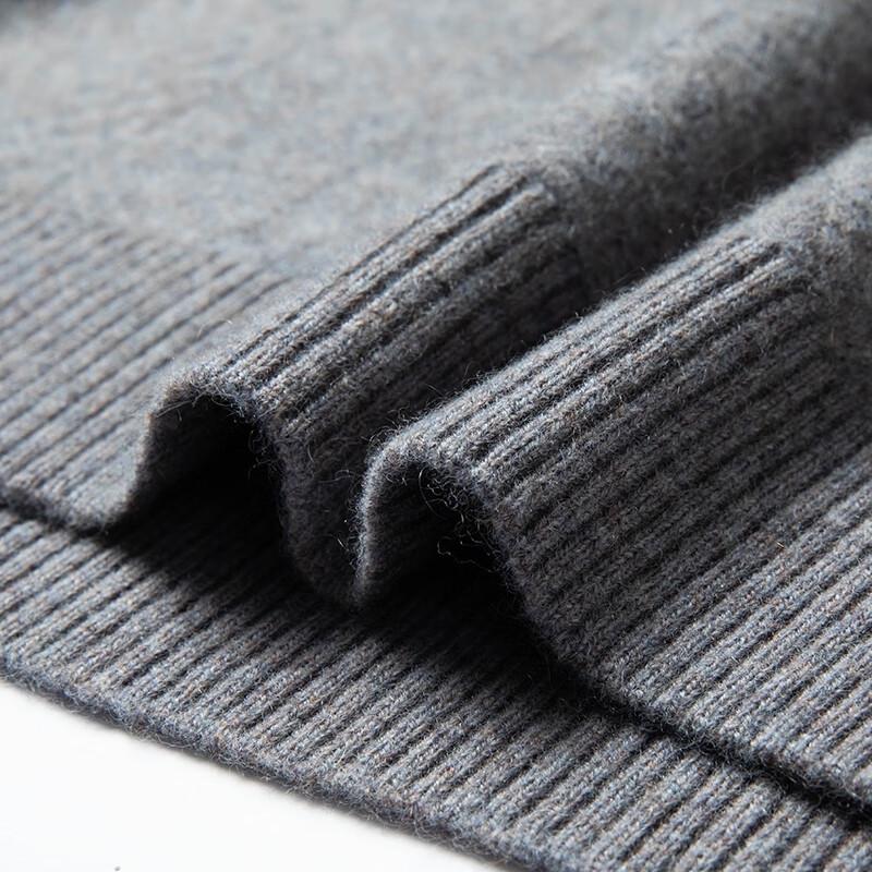 Eleteam Men's Merino Wool & Cashmere Blend Knit Sweater