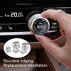 Buton de volum pentru controlul climatizării AC Capac inel de cristal pentru BMW G02 G01 G30 G12