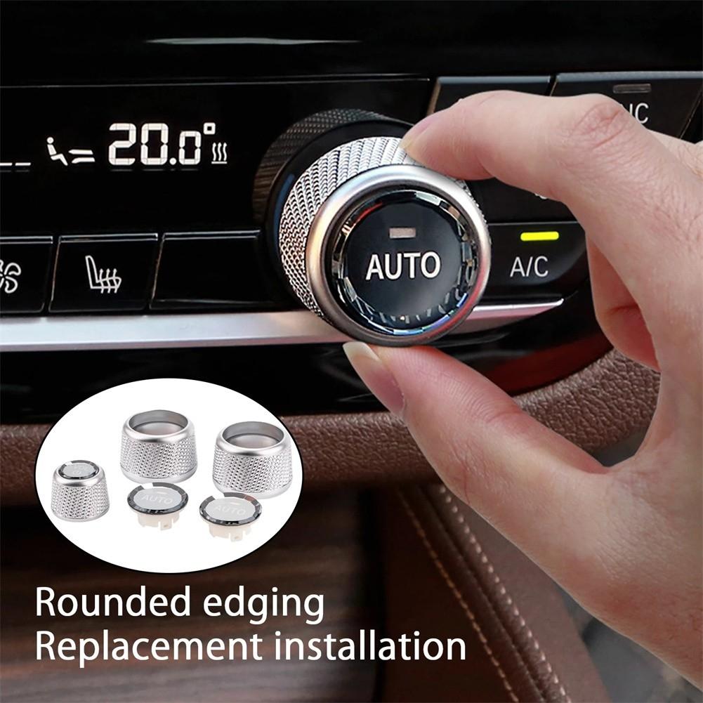 Buton de volum pentru controlul climatizării AC Capac inel de cristal pentru BMW G02 G01 G30 G12