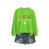 Womens Oversized Cotton Hoodie Loose Fit Winter Sweatshirt With Printed Design Casual Daily Wear
