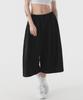 PIANER Super Wide Sweat Bermuda Shorts (Black)