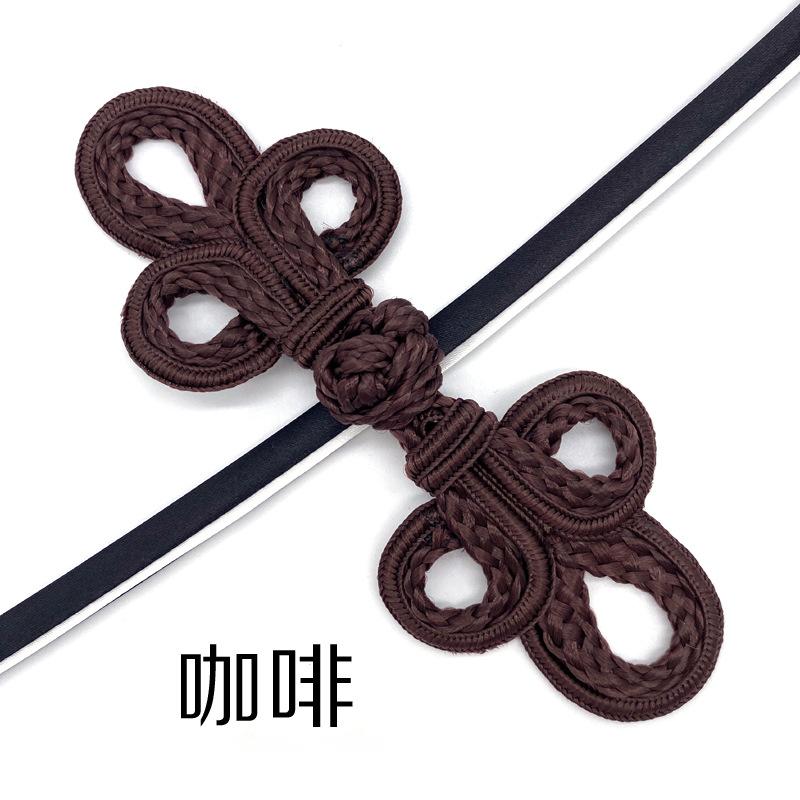 10 Paar Chinesische Froschverschlüsse Knöpfe Knotenverschluss für Cheongsam Tang-Anzug Traditionelles Handwerk Dekor 6 *14cm