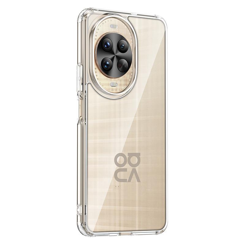 Applicable To Huawei Pura90Pro Mobile Phone Case Mate80 Transparent Matte Nova15 Magnetic Suction and Enjoy 90 Protective Case
