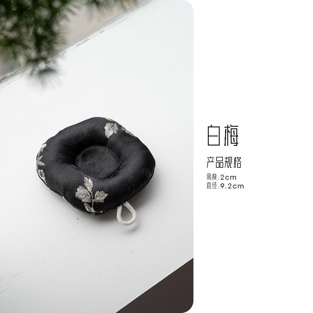 

Cotton And Linen Fabric Coasters Handmade Cup Mat For Coffee Cups Saucer Heat Insulation Placemats Cup Holder For Tea Supplies
