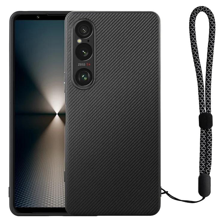 

Чехол VILI TC Series для Sony Xperia 1 VI из искусственной кожи с покрытием из ТПУ и ремешком