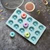 15 Holes Spiral Shape Silicone Cake Mold Mousse Dessert Baking Chocolate Donuts Bakeware Pastry Mould Baking Mold
